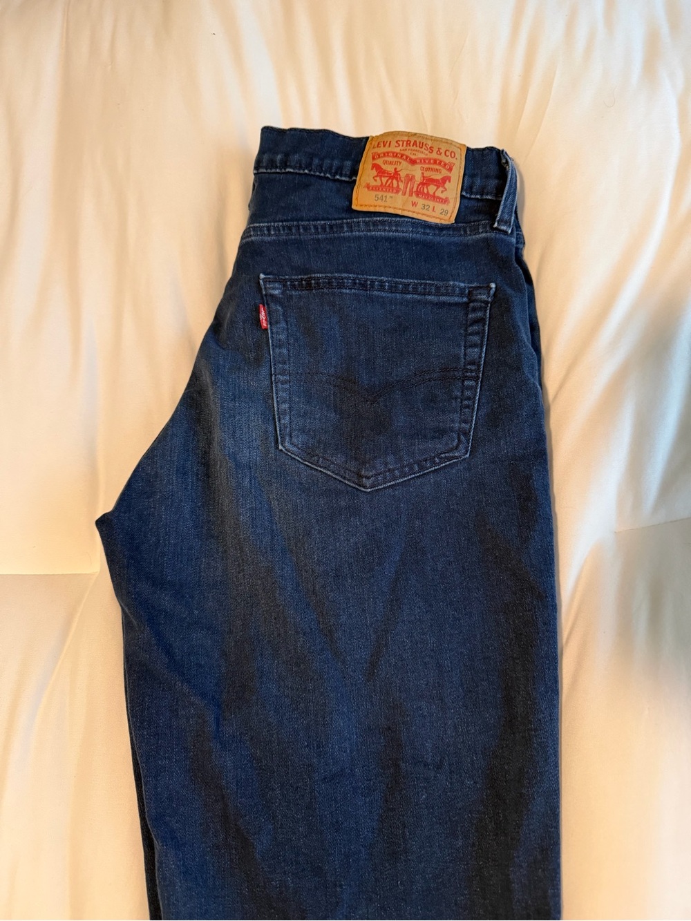 Levi's Men's Dark Blue Slim Straight Jeans
